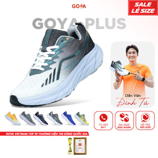 [Sale lẻ size] Giày thể thao chạy bộ nam nữ Goya Plus năm 2025 - Siêu nhẹ, Vải dệt 3 lớp thoáng khí