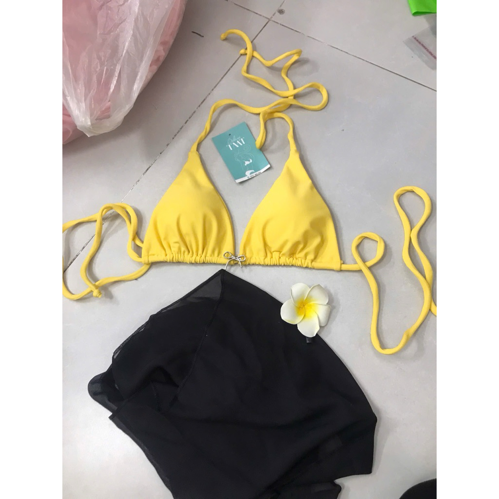 Bikini áo tắm hai mảnh bassi quần đùi full màu sang chảnh hàng cao cấp (TMT sẵn hàng ) | BigBuy360 - bigbuy360.vn