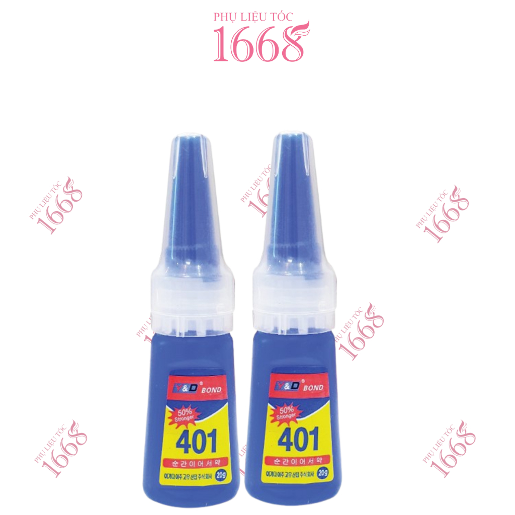 Keo dán móng giả và đính đá nail siêu bền 401  (20g)
