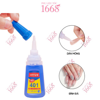 Keo dán móng giả và đính đá nail siêu bền 401  (20g)