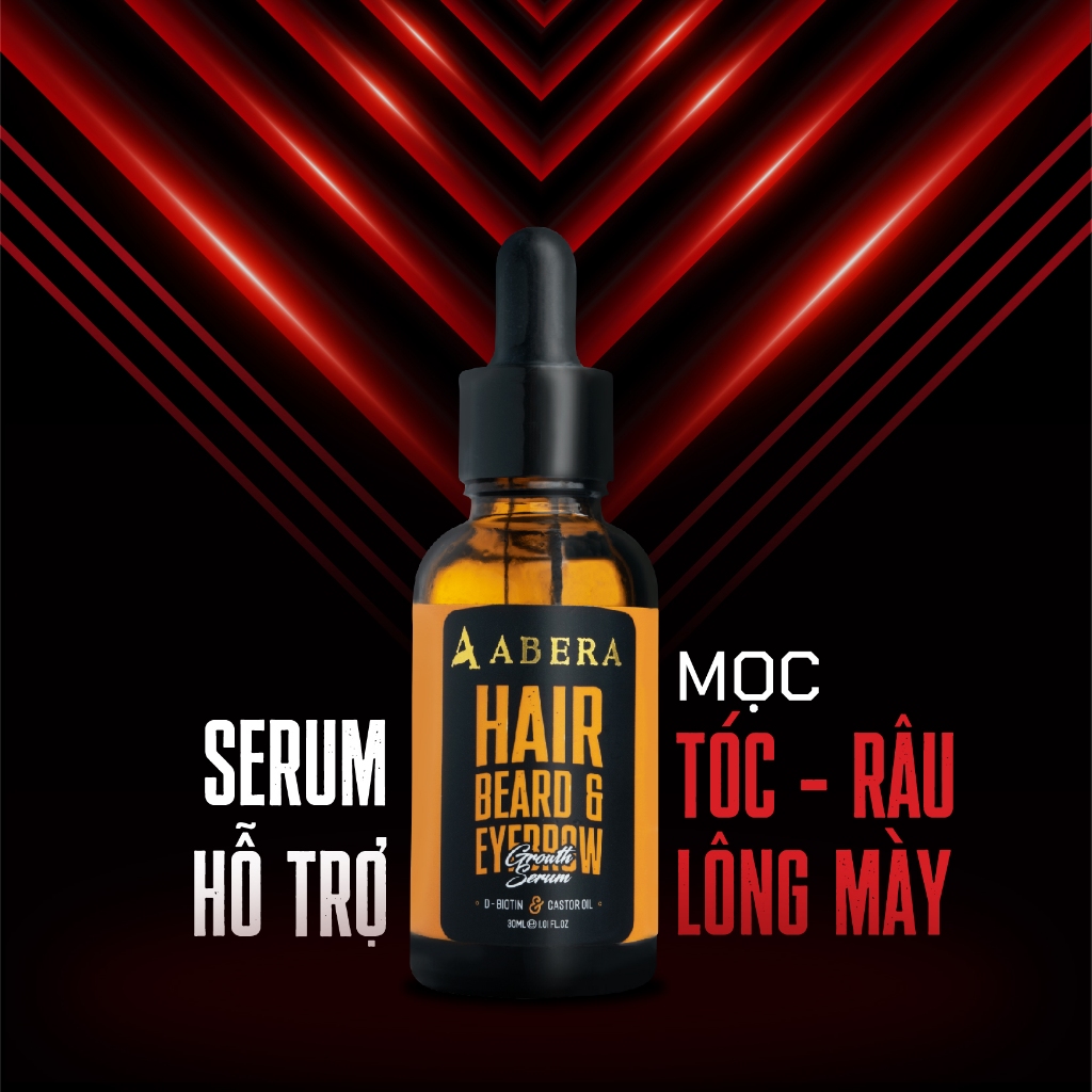 [SIZE 15ML] Serum Kích Mọc Tóc & Râu & Mày Abera Men 15ML Chính Hãng - Mọc Chắc Khỏe Tận Gốc