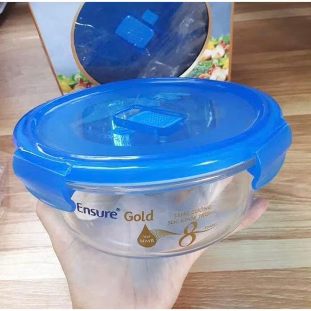 Hộp thủy tinh Luminarc nắp nhựa 920ml - sử dụng trong lò vi sóng