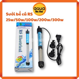  Sưởi bể cá RS Electrical 25w 50w 100w 200w 300w - Sưởi giữ ấm nước hồ cá thủy sinh 