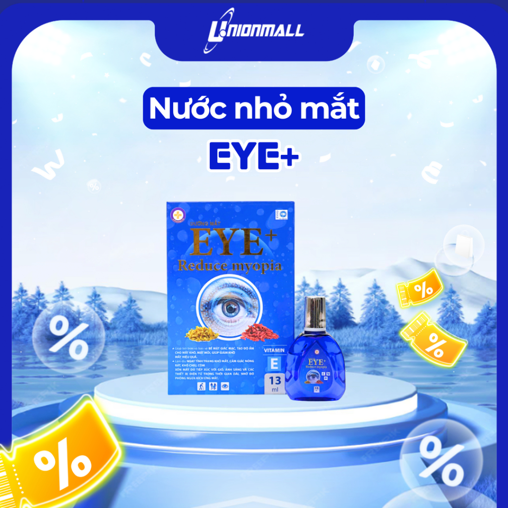 NƯỚC NHỎ MẮT EYE+ REDUCE MYOPIA ĐIỀU TIẾT THỊ LỰC