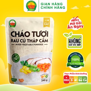 Cháo Tươi Rau Củ Thập Cẩm Cây Thị 240G - Mở gói ăn ngay