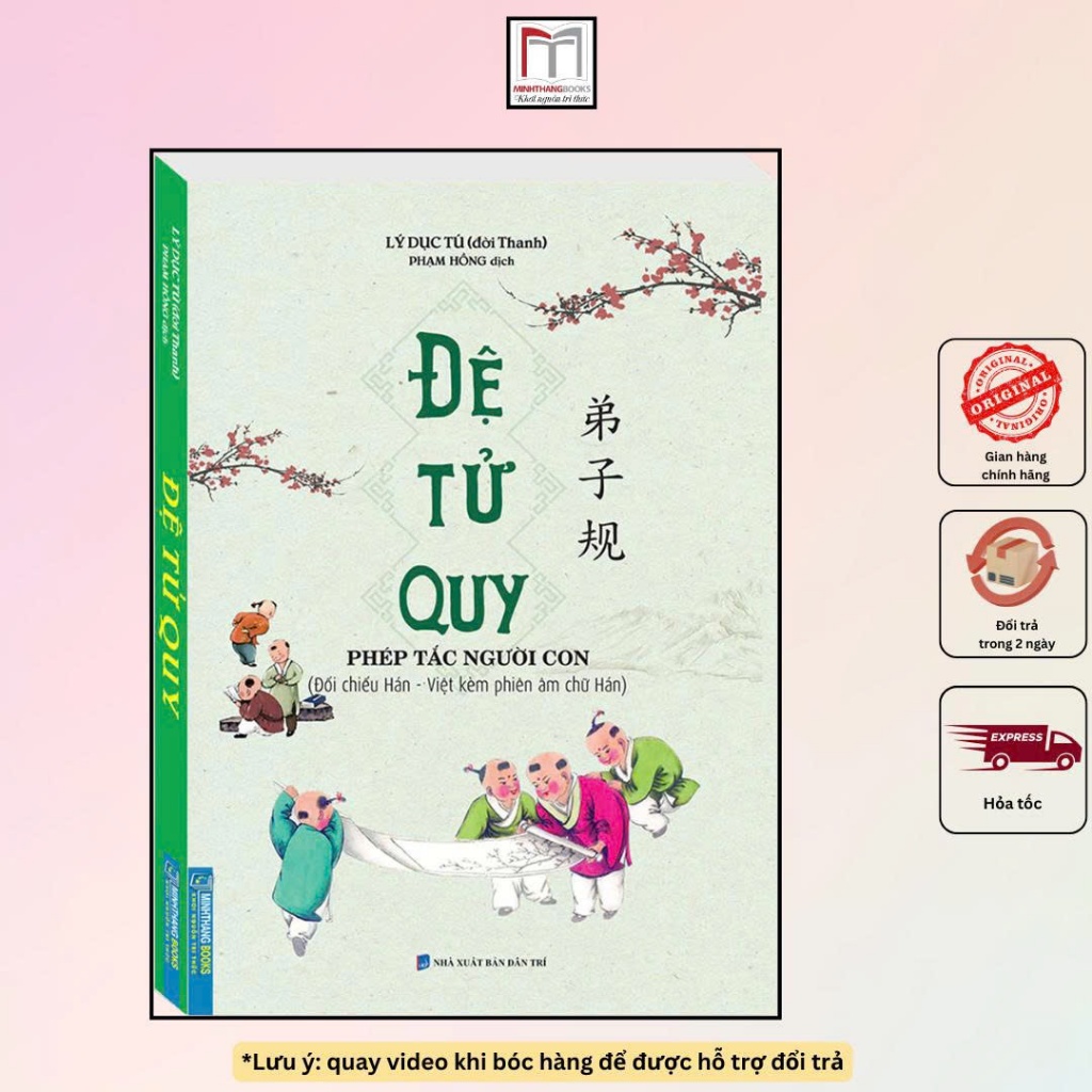 Sách - Đệ tử quy (bìa mềm)