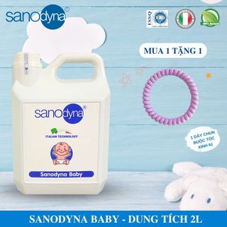  CAN CHIẾT DUNG DỊCH DIỆT KHUẨN AN TOÀN CHO BÉ SANODYNA BABY  DUNG TÍCH 2L  