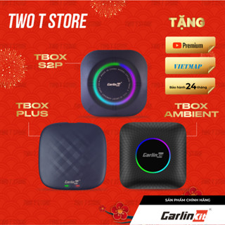 Carplay Android Box Chính Hãng Carlinkit Tbox Ambient 2025 Qualcomm 6225, Tbox Plus 2025 Qualcomm 6125, Android 13, ô tô