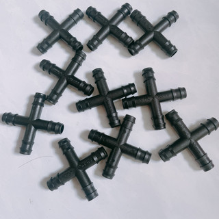 50 CÁI CHỮ THẬP 10 LY NỐI ỐNG LDPE 10x12mm (MÀU ĐEN)