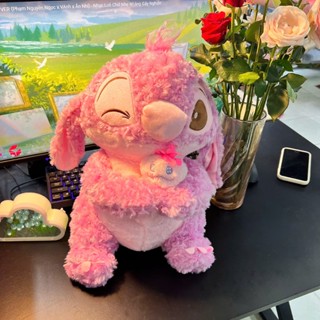  Gấu Bông Lớn 50cm Stitch Xù Tím Ôm Zombie Màu Hồng Bộ Sưu Tập Hàng Cao Cấp Mềm Mịn MEILI STORE 