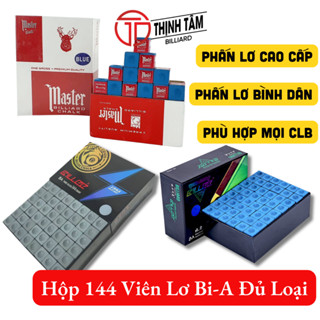  Hộp 144 Viên Lơ Bida Việt Nam - Mỹ TT.Pro 10A Master Billee Dota Xanh Xám Thịnh Tâm Hộp Xanh Hộp Đỏ   HỘP LƠ BIDA   