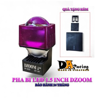 Đèn bi led mini 1.5 Dzoom MT [2025]48W cắt sáng chống chói lắp ô tô xe máy