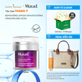 Kem dưỡng ẩm giúp làm dịu da khô và nuôi dưỡng hàng rào bảo vệ da Murad Cellular Hydration Repair Cream 50ml