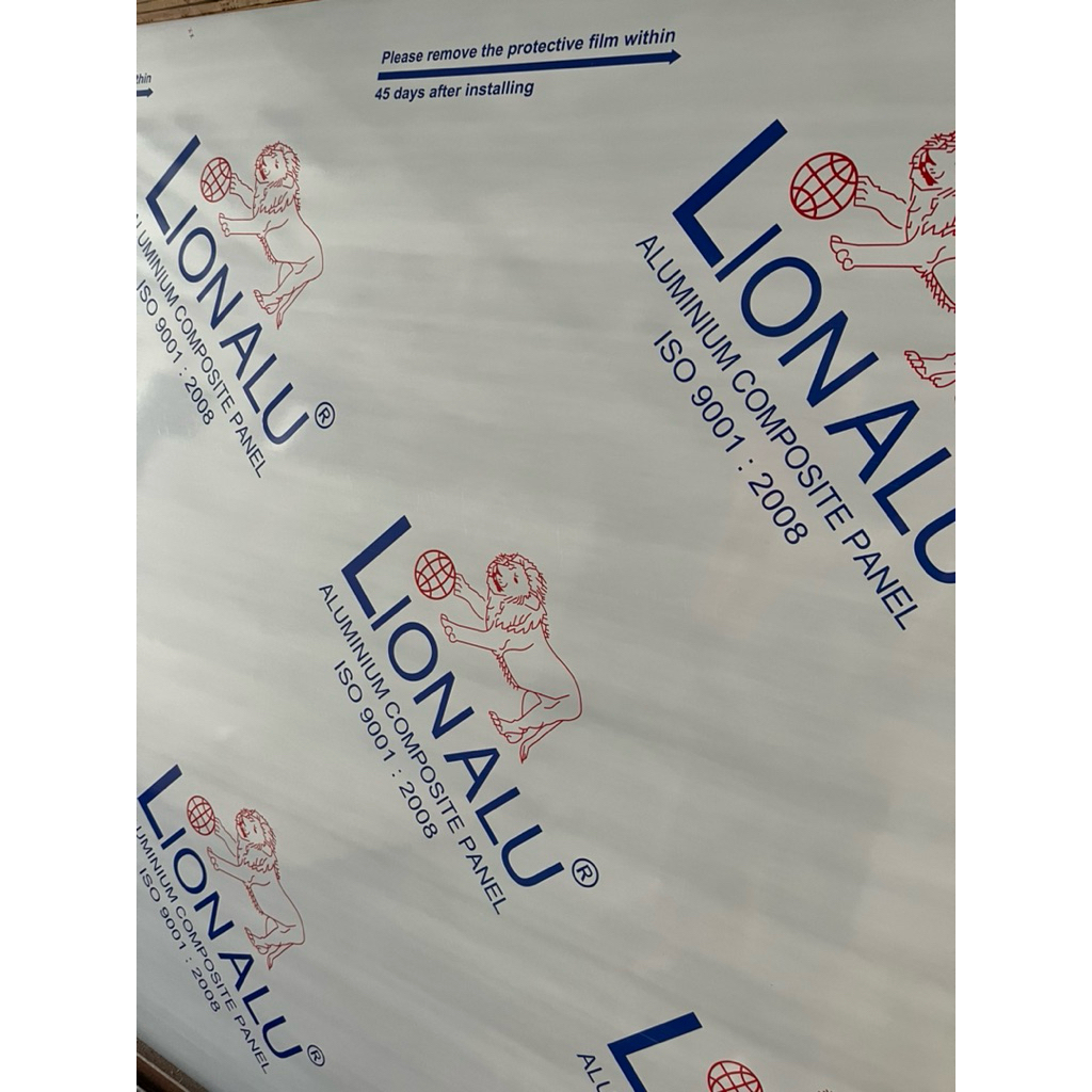 Tấm lớn Alu Lion 30x120/ 40x120/ 60x120cm 3mm màu trắng,vân gỗ