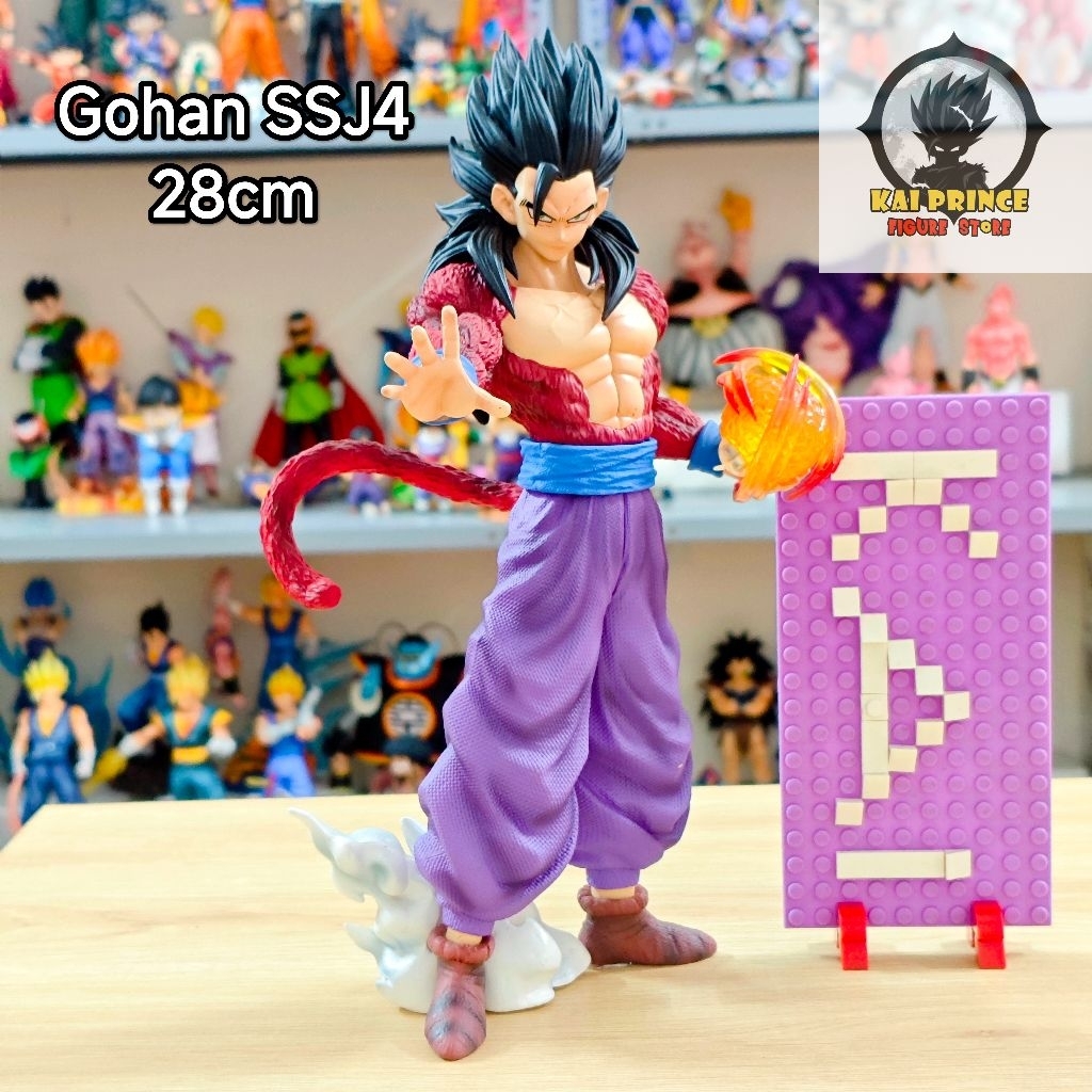 Mô hình Dragon ball - Gohan ssj4 cao 28cm
