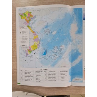 Sách - Atlat Địa lí Việt Nam - Theo chương trình GDPT 2018 - Chỉnh sửa năm 2025 (đã sát nhập 34 tỉnh) - QL (34000)