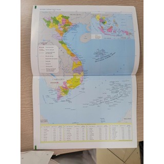 Sách - Atlat Địa lí Việt Nam - Theo chương trình GDPT 2018 - Chỉnh sửa năm 2025 (đã sát nhập 34 tỉnh) - QL (34000)