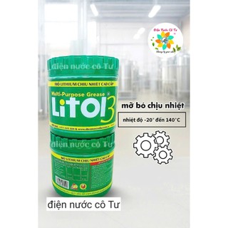 Mỡ bò bôi trơn Cá Sấu Thái - Mỡ bò chỉ bôi trơn khớp nối, ổ bi, xe công nghiệp nặng, máy cày, máy xúc, cơ khí
