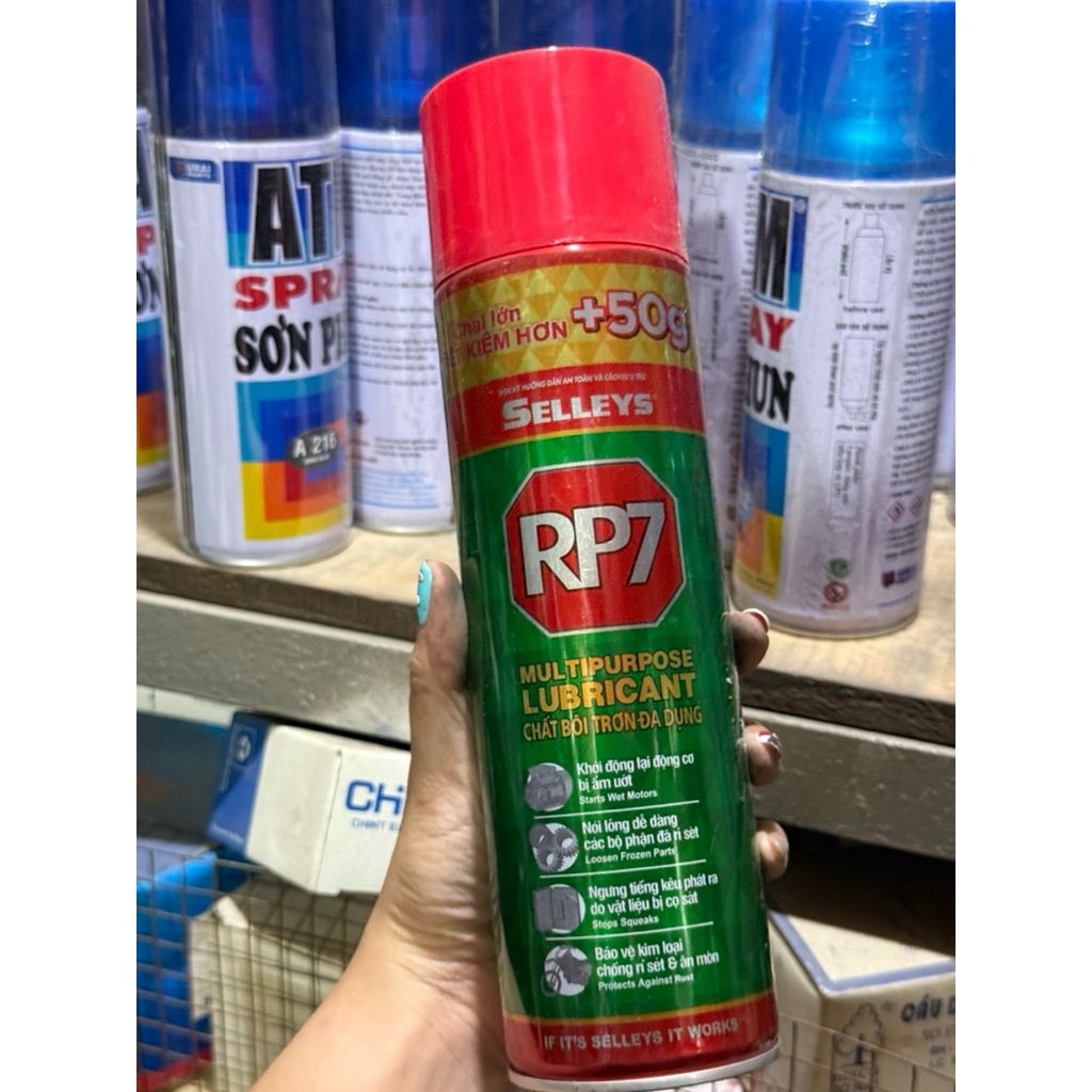 CHAI XỊT CHỐNG RỈ SÉT RP7