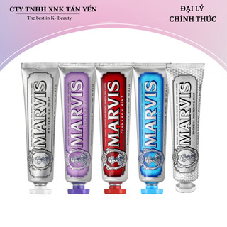 Kem Đánh Răng Marvis Whitening Mint - Trắng 85ml