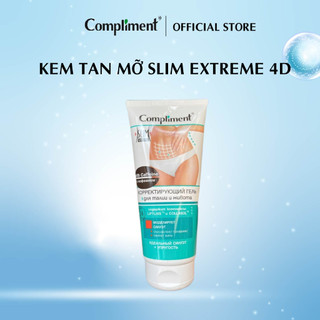 Kem đốt mỡ làm tan mỡ, săn chắc da Compliment Slim extreme 4D 200ml