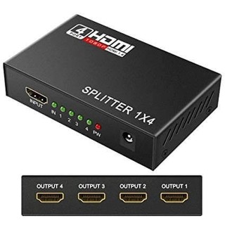 Bộ chia HDMI 4K * 2K 4 trong 1 Bộ chuyển đổi HDMI Bộ khuếch đại màn hình trùng lặp cho HDTV DVD PS3 loại tốt