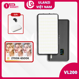 ULANZI VL200 BI-COLOR (2500-9000K) - Đèn LED 2 màu, tích hợp pin 5000mAh có thể sạc lại