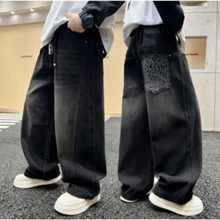  Quần Jean bé trai quần bò trẻ em phong cách Hiphop cá tính thời trang dễ mặc dễ phối đồ cho bé từ 6-14 tuổi 