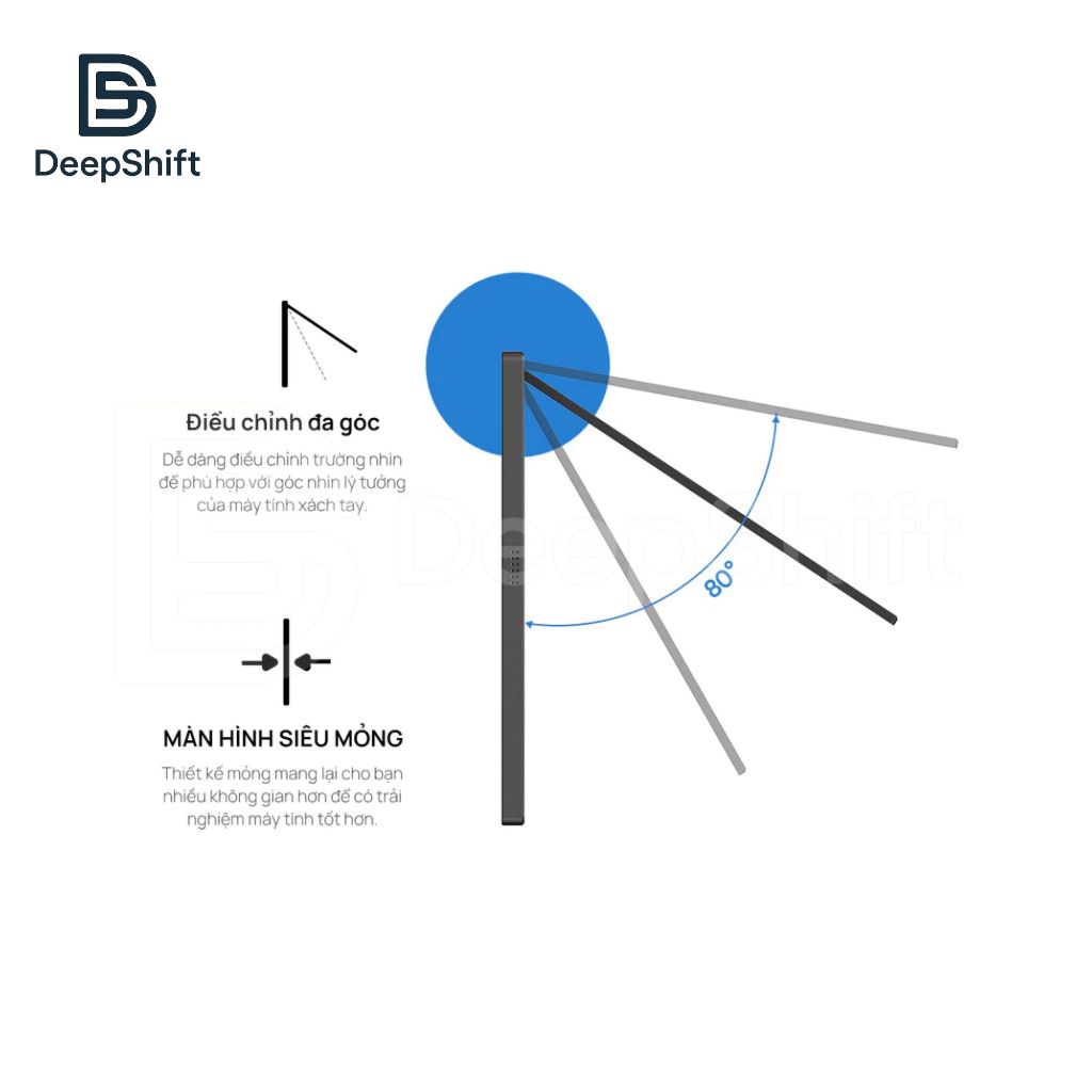 Màn Hình Di Động ARZOPA Z1FC 16.1” | 144Hz | 106% sRGB | Nhôm Hợp Kim | 780g | 2 Type-C + HDMI | BigBuy360 - bigbuy360.vn