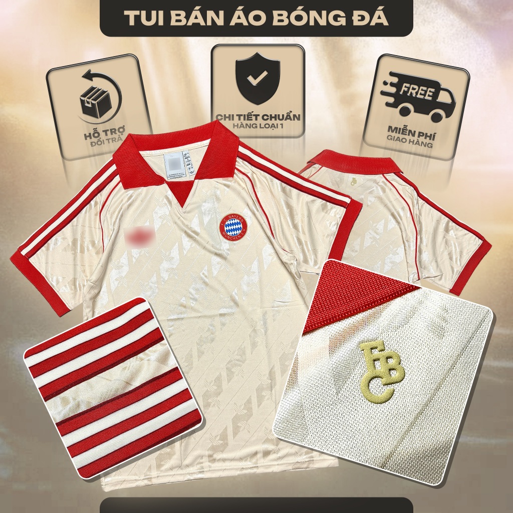 Áo Bayern Lifestyle 2025/26 | Áo Bóng Đá Retro Cao Cấp