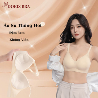  Áo lót nữ đúc SU NON không lộ viền Doris mềm mịn AL106 không gọng đệm bàn tay Nâng ngực 1cm 