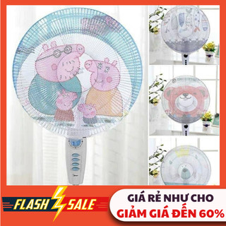 Lưới Bọc Quạt An Toàn Chống Kẹt Tay An Toàn Cho Bé Lưới Vải Bọc Quạt Máy Chống Bụi Bẩn #