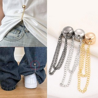   SET 2  Nút Kẹp Nam Châm Dây Xích Đa Năng – Kẹp Áo Croptop Thu Gọn Ống Quần Cố Định Tay Áo 