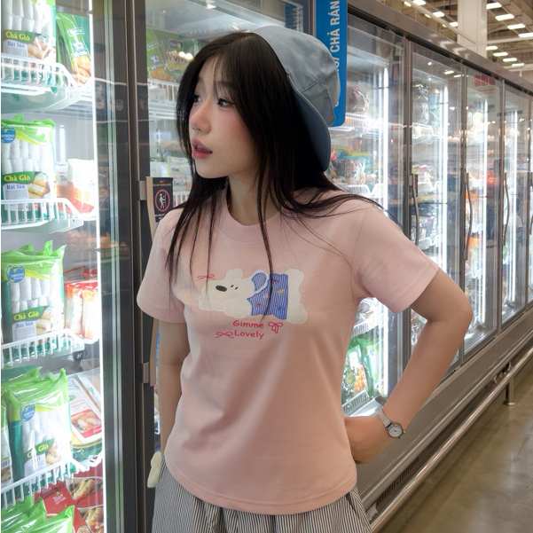 Áo BabyTee Gimme - CÚN  - Premium Cotton 250gsm Cotton 2 Chiều - GMB106 | BigBuy360 - bigbuy360.vn