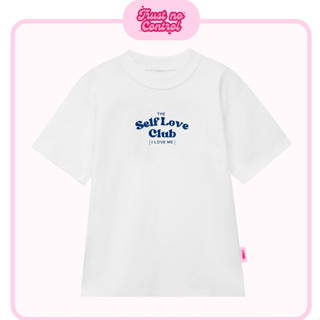 Áo Thun Nữ Trắng Form Vừa Local Brand TNC Baby Tee Phông Cotton Girl Phố Xinh Xịn Cute Bigsize Hot In Chữ SELF LOVE Đẹp