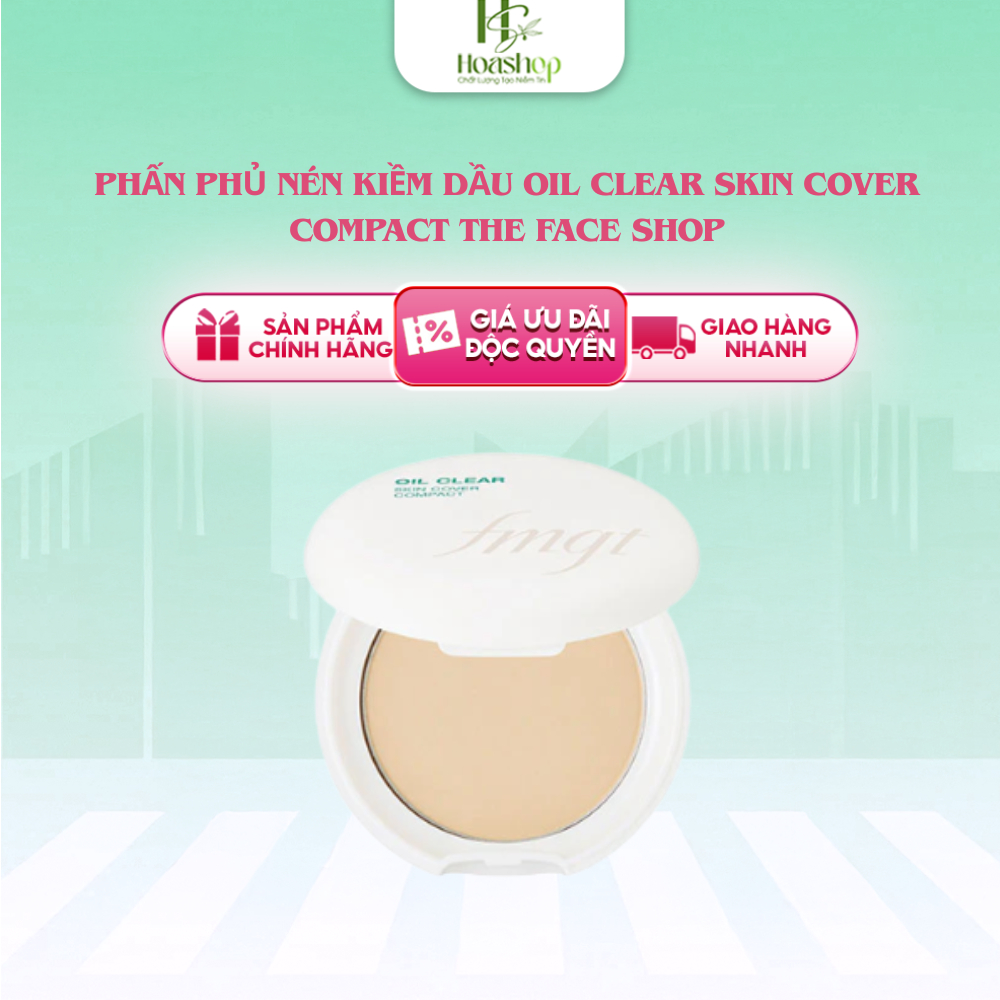 Phấn Nén Oil Clear Smooth & Bright Pact