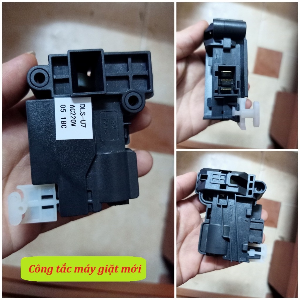 Công tắc khóa cửa Máy Giặt HITACHI BD - D852HVOS, 954HVOS mới chính hãng