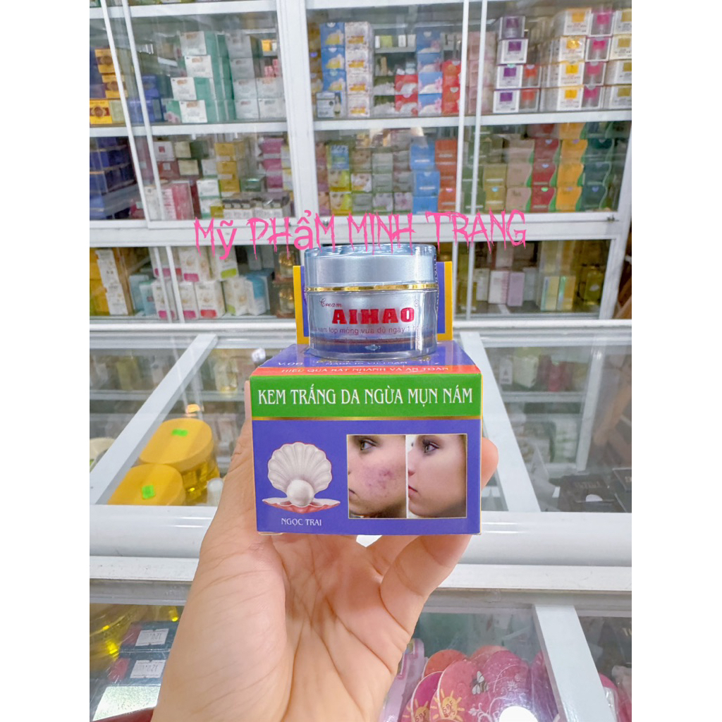 Kem AIHAO 10g Trắng Da -Ngừa Mụn Nám