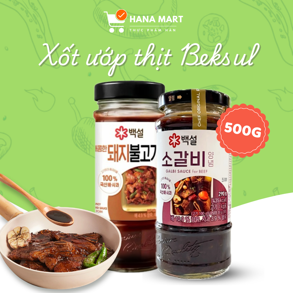 XỐT ƯỚP THỊT NƯỚNG BBQ HÀN QUỐC