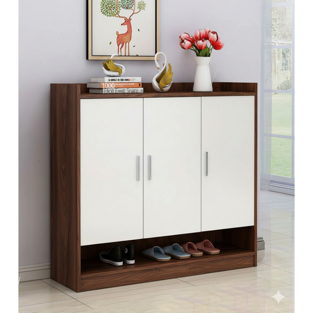 Tủ Giày Hiện Đại Cao Cấp Gỗ MDF Phủ Melamine
