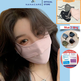 Khẩu Trang ENAIDE Chống Tia UV, Khẩu Trang Chống Nắng ENAIDE UPF50+ chính hãng ( 2 Lớp Trên, 1 Lớp Dưới)