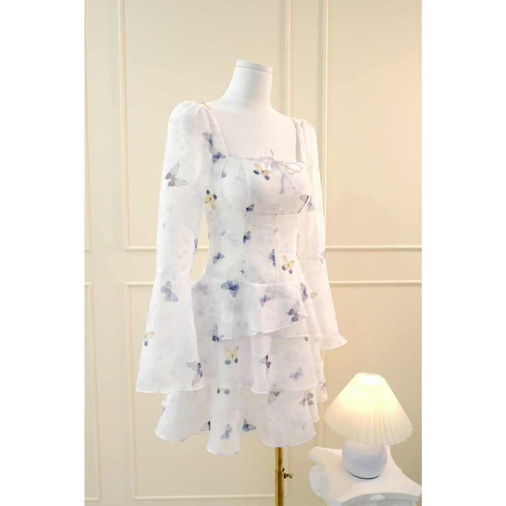 TIELA Đầm váy hoa tay dài-Ratih Dress | BigBuy360 - bigbuy360.vn