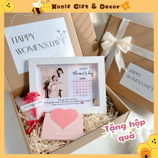 [HỘP MỚI] Set quà tặng 20/10, combo quà tặng in ảnh theo yêu cầu nhân ngày phụ nữ Việt Nam tặng bà tặng mẹ