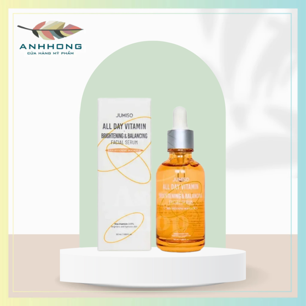 Serum Dưỡng Sáng Mờ Thâm Jumiso All Day Vitamin Brightening & Balancing Serum 30ml