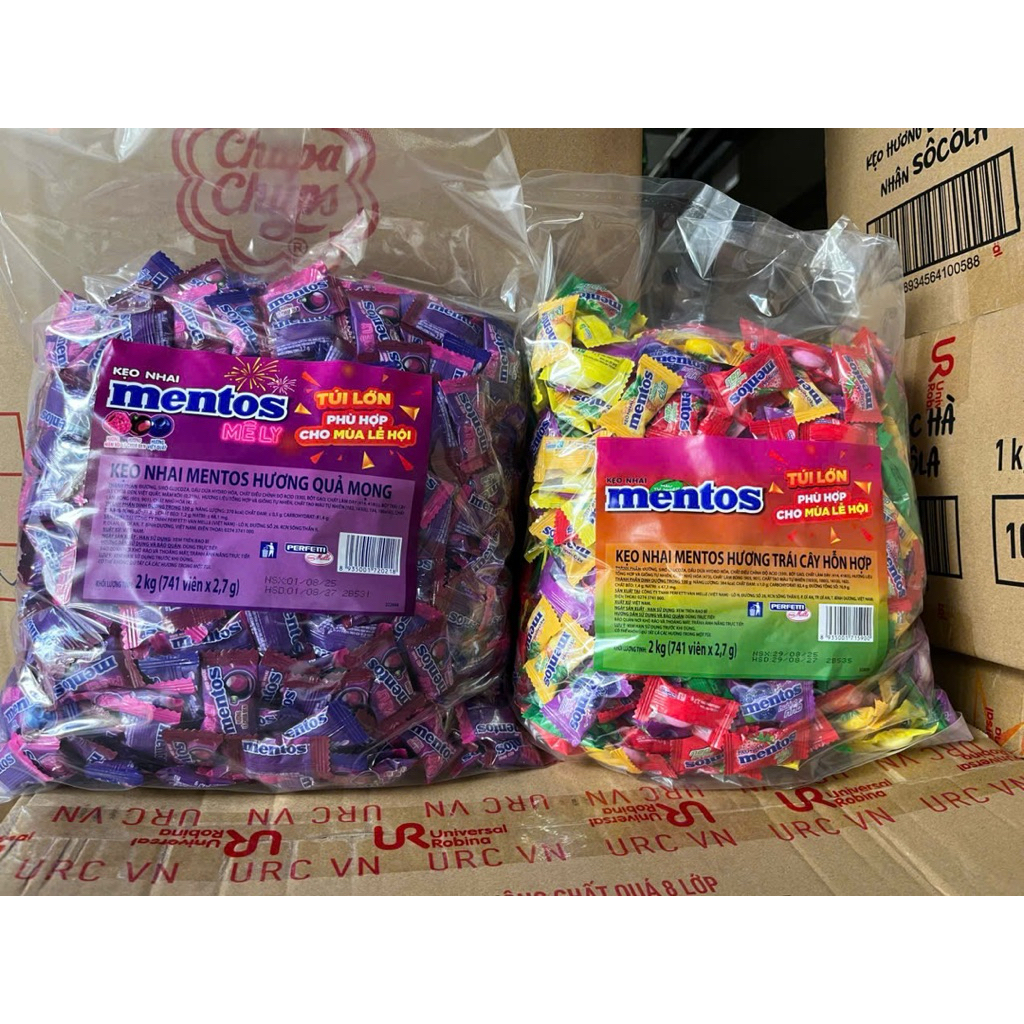 Kẹo Mentos 2kg -741 viên