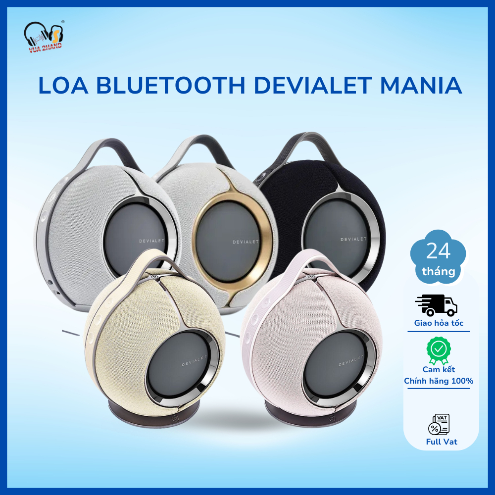 Loa Bluetooth Devialet Mania chính hãng công suất 176W