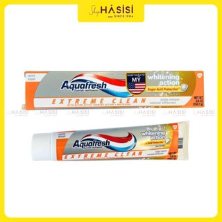 KEM ĐÁNH RĂNG AQUAFRESH - Extreme Clean Whitening Action 158.8g (Cam)