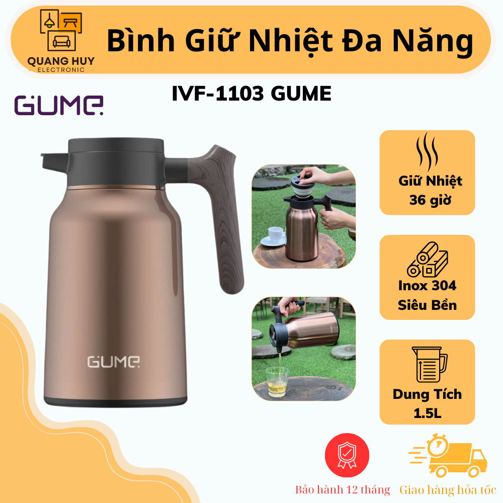 Bình Giữ Nhiệt Đa Năng 4 Mùa GUME KOREA - IVF-1103