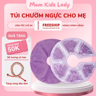 Túi Chườm Ngực Cho Mẹ Cho Con Bú Chườm Nóng Lạnh Kích Sữa, Giảm Căng Sữa, Thông Tắc Sữa Nhanh