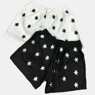 Quần Short nam nữ, Quần đùi chất liệu cotton họa tiết in ngôi sao hottrend nam nữ mặc cực chất